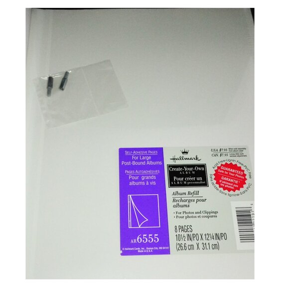 Hallmark Photo Album Decorative Cover Pages Original Box Memories Scrapbooks - Picture 6 of 9